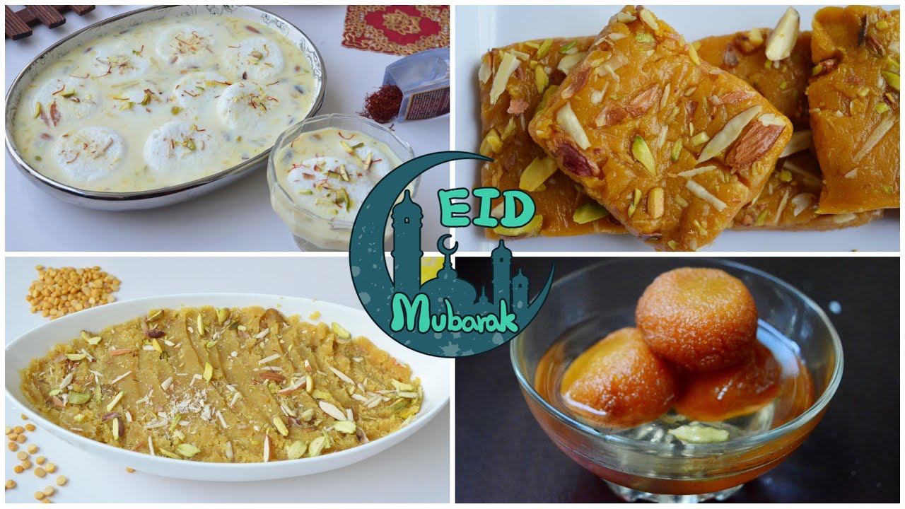 4 Mithai / Sweets Recipes For EID by (YES I CAN COOK)