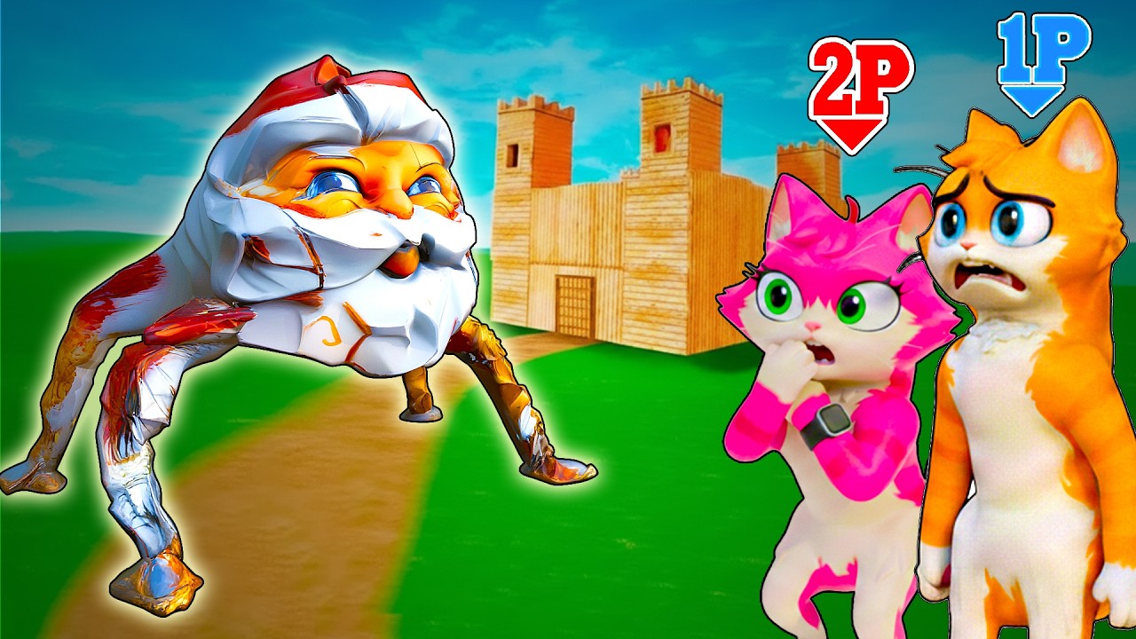 I Am Cat MULTIPLAYER ¿Podrá GOO GOO GAGA DESTRUIR nuestro BÚNKER?