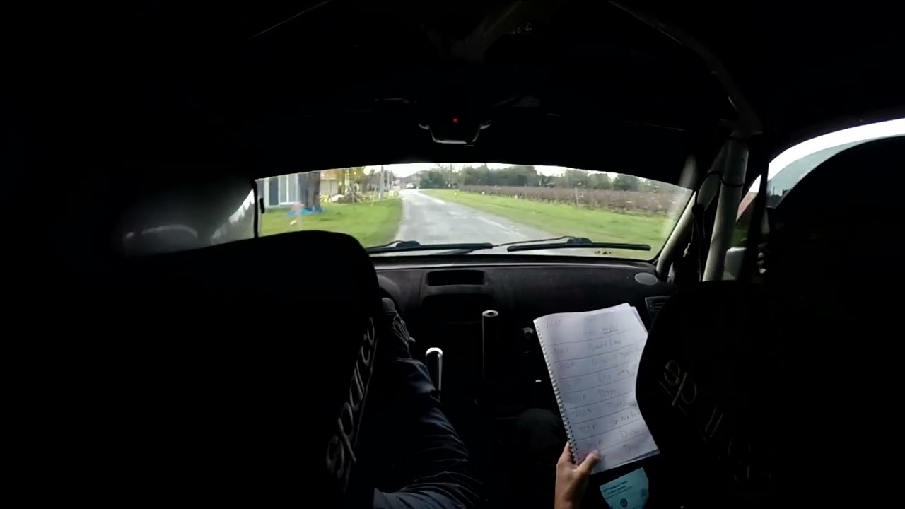 Rallye du Médoc 2022 : ES4, Embarqué Buran / Baudson