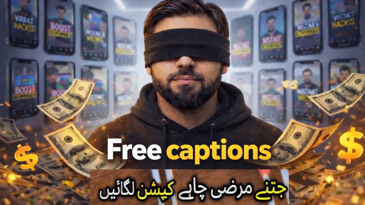 How to Add Unlimited Captions to Videos for FREE | No Watermark | Urdu Hindi