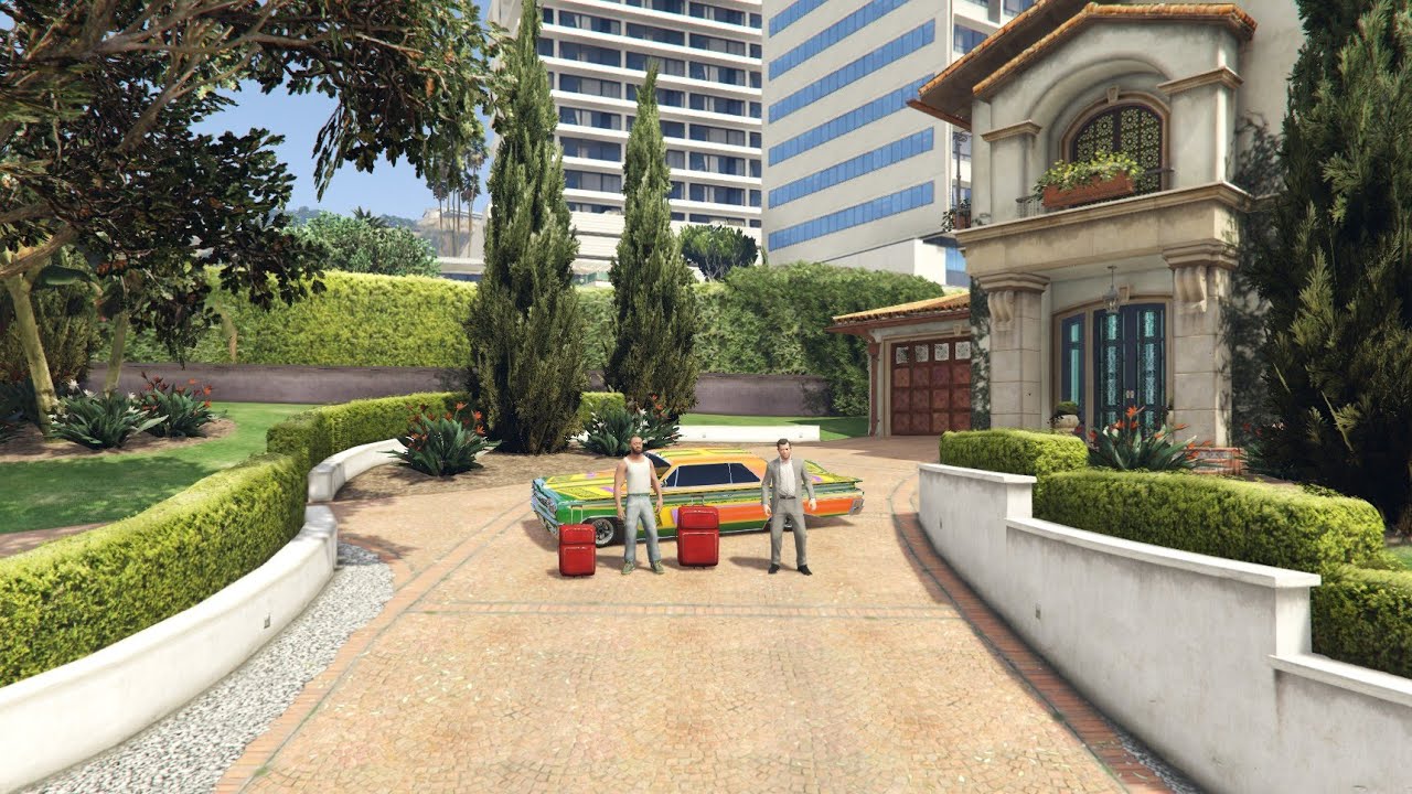 😱 Franklin & GTA-5 Michael Meet Eachother - Indian Bike Driving 3D 