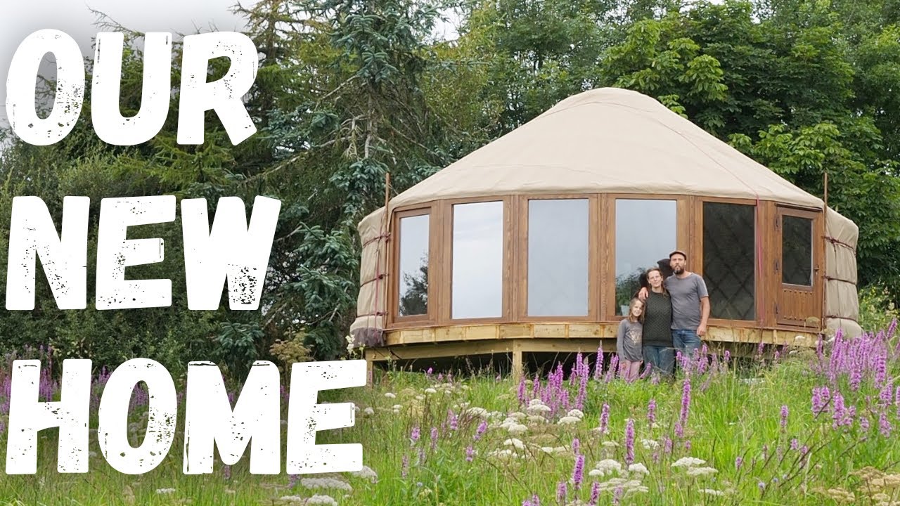 Living OFF GRID in our Yurt!