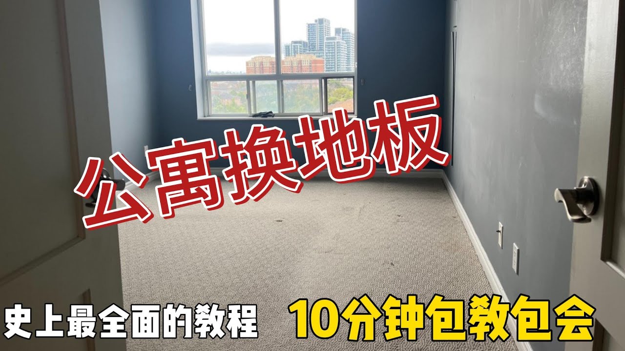10分钟教你地毯换地板
