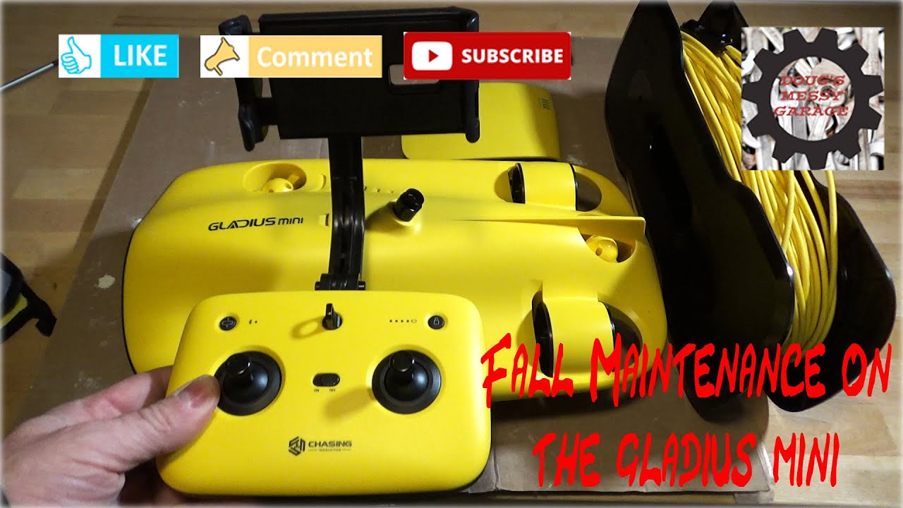 End of Season Maintenance on the Gladius Mini ROV: AN UNDERWATER ADVENTURE
