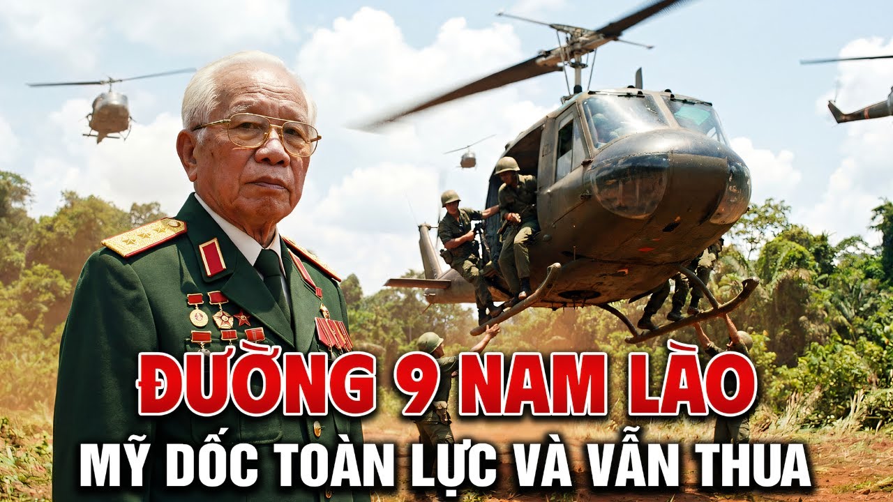Đường 9 – Nam Lào 1971: Trận đánh thay đổi cục diện chiến tranh Việt Nam | Hùng Sử Đất Việt