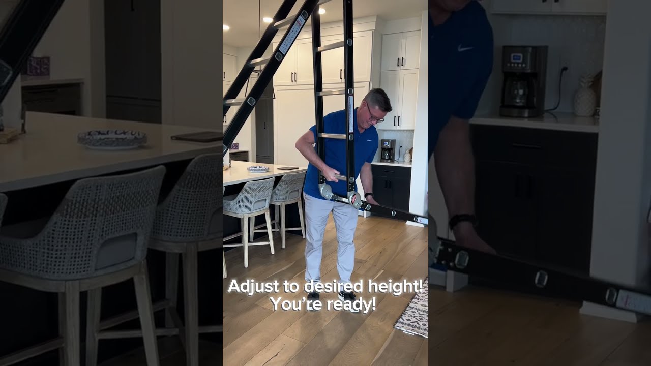 Bryner Folding Step Ladder 19.6ft