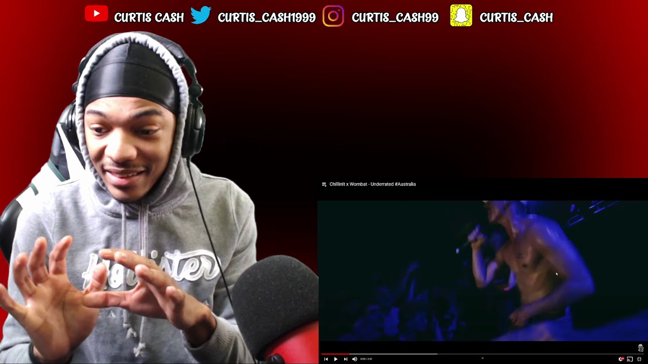 Aussie Rapper Chillinit Different | ChillinIt x Wombat - Underrated #Australia | American Reaction