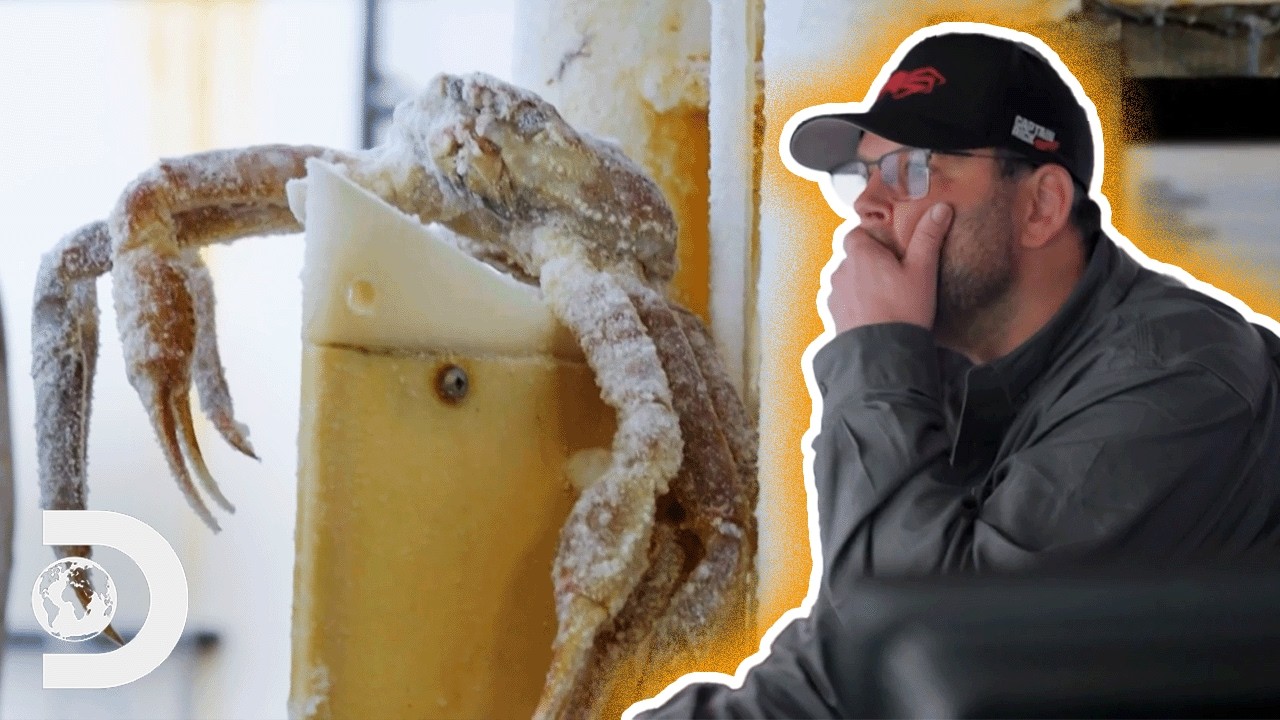 Crab FREEZES TO DEATH On Deck As Rick Races To Save His Haul | Deadliest Catch