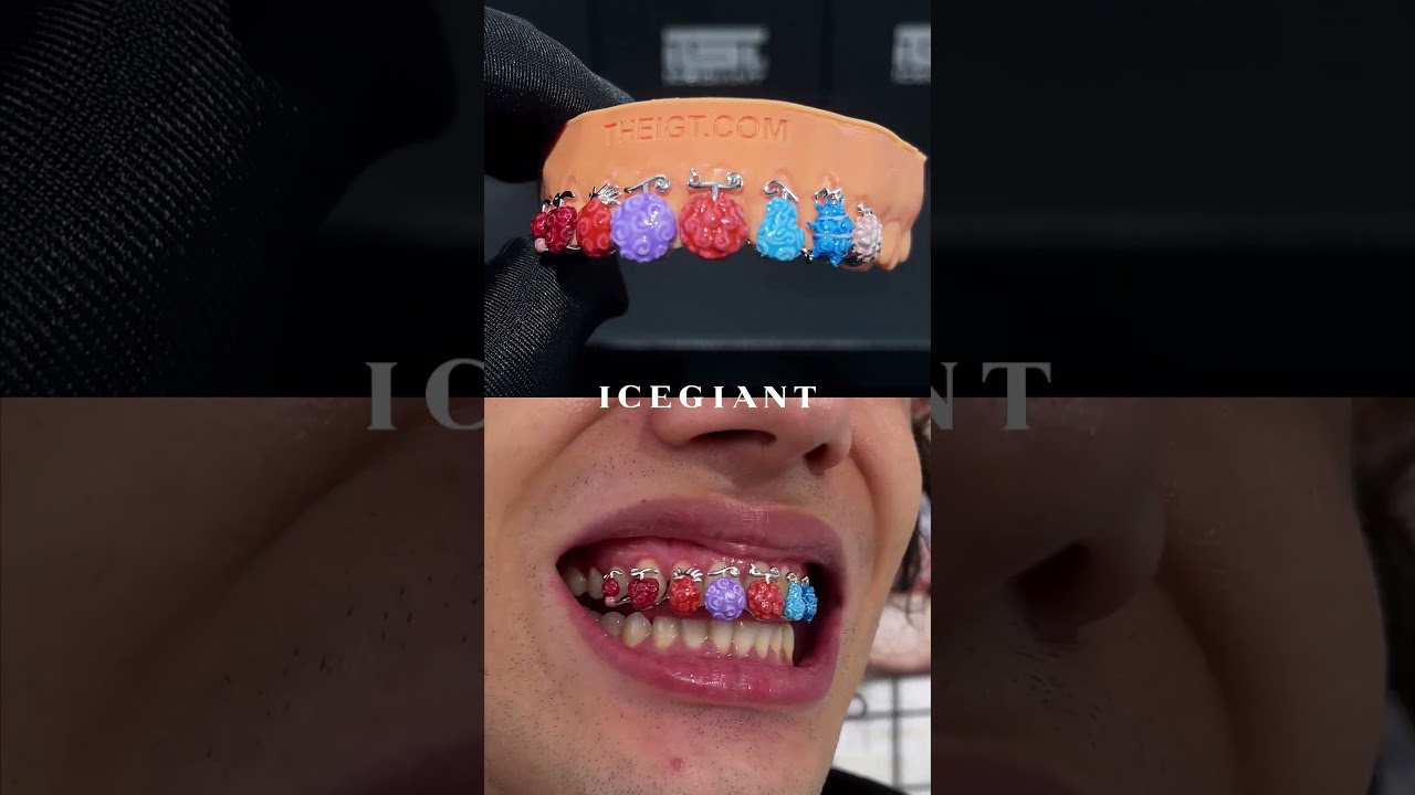 🔥 DEVIL FRUIT GRILLZ X ONE PIECE X ICEGIANT🔥