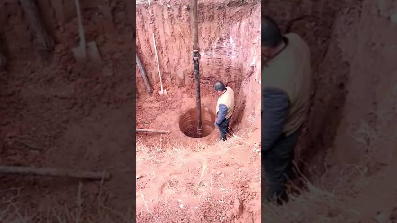 Bore Hold drilling work #boring #drilling