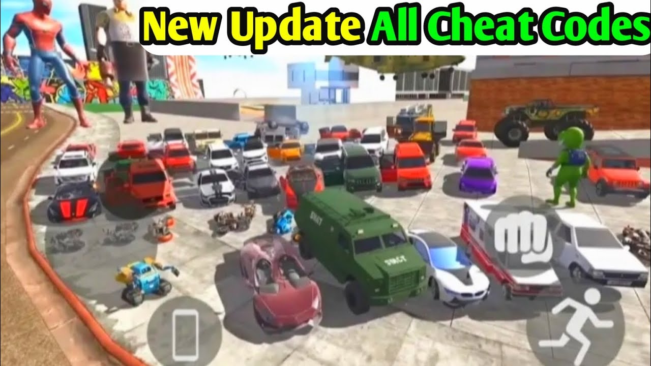 New Update All Cheat Codes 😱🤯 New Charector & Car Code || In Update Indian Bikes Driving 3D Game 
