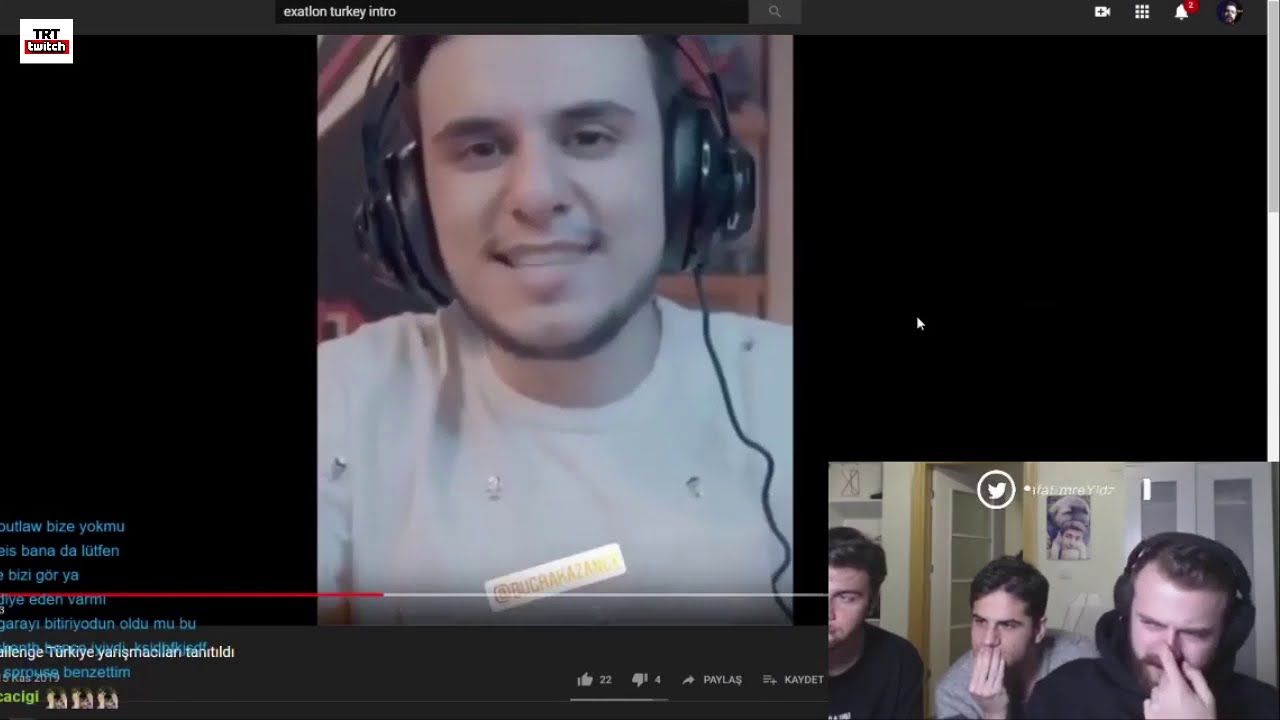 MEMREYILDIZ - EXATLON CHALLENGE GİDEN YOUTUBERLARI İZLİYOR