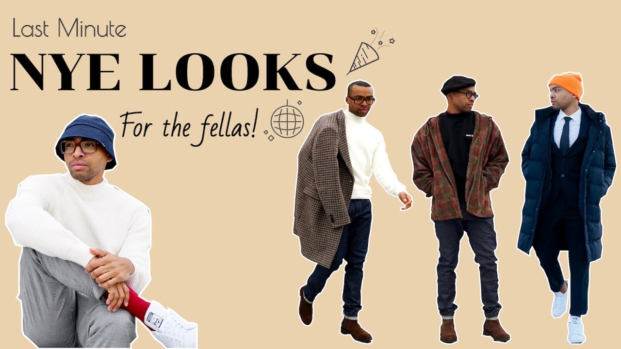 Last Minute New Year’s Eve Outfit Ideas | NYC Lookbook | Mens Fashion 2019