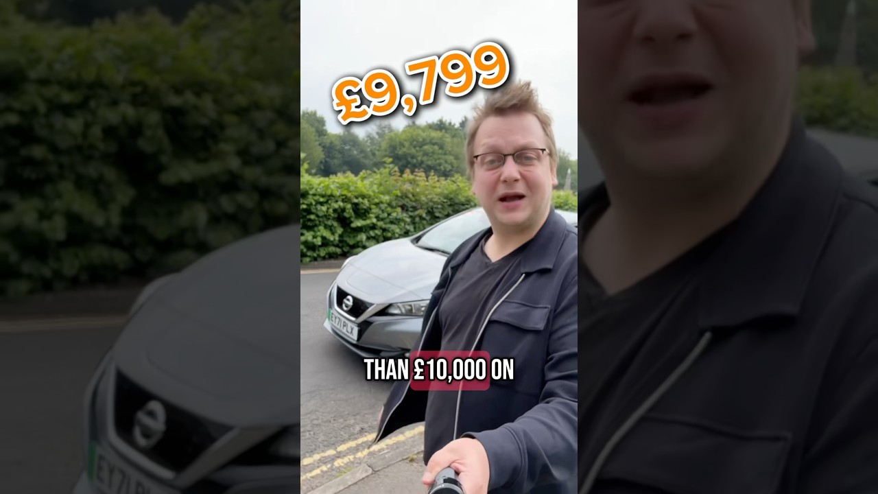 ⚡️&pound;9,800 for an EV you can fit the family in - what&rsquo;s the catch?! #nissanleaf #ev #electriccar