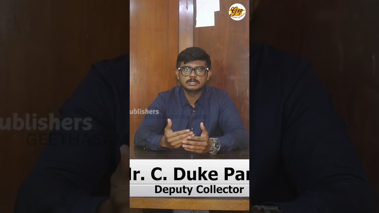My books and resources for TNPSC Group 1 exam preparation Duke Parker Deputy Collector #shorts #tips