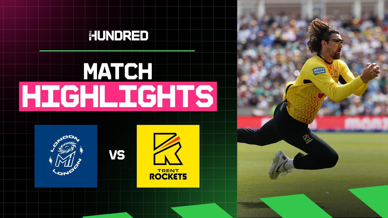 AMAZING fielding everywhere 😱 | MI London vs Trent Rockets Highlights