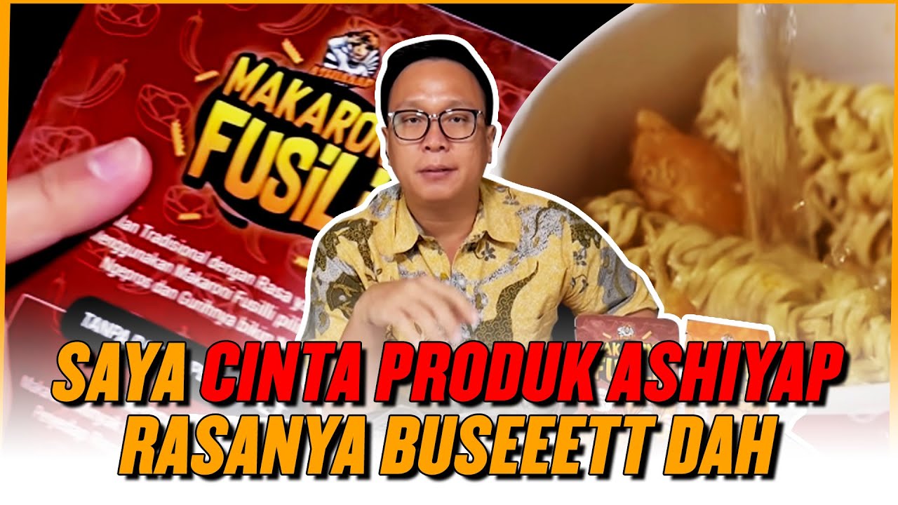 REVIEW PRODUK MAKANAN ATTA HALILINTAR ASHIYAP MAKARONI & MIE INSTANT