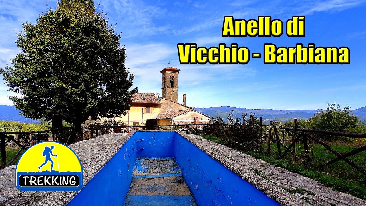 TREKKING:  Anello di Vicchio - Barbiana - di Sergio Colombini (Video 4K)