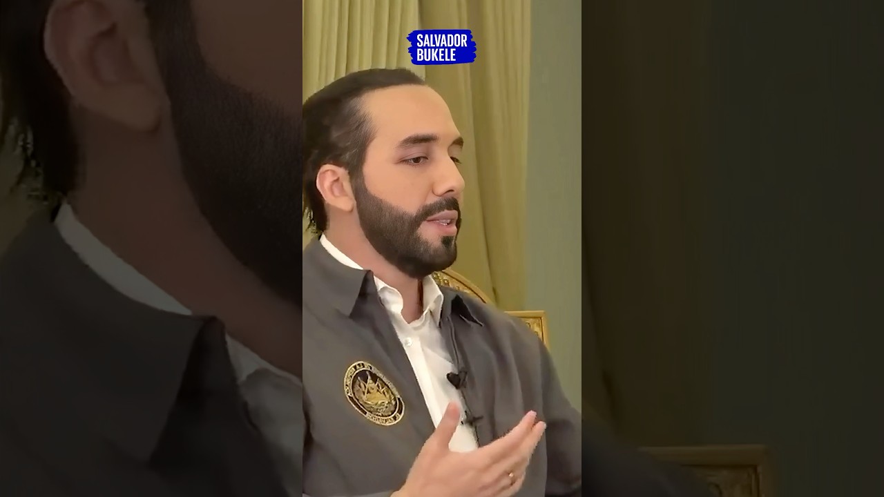 BUKELE TRABAJA GRATIS 🥹🇸🇻 #bukele #bukele2025 #nayibbukele #elsalvador