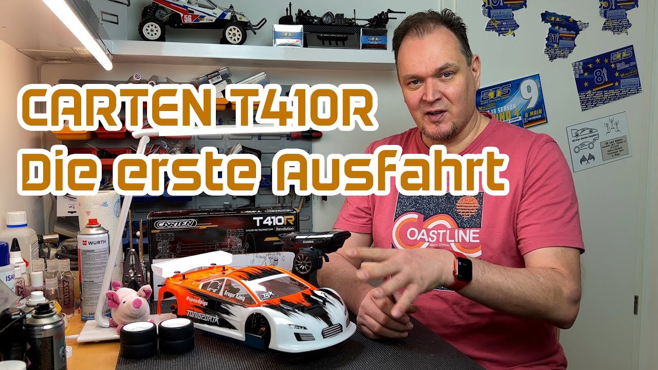 CARTEN T410R - #3 - Die erste Ausfahrt / beim IRS (Indoor Racing Senden)