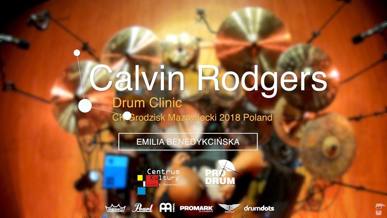 Calvin Rodgers drums - Free Indeed by James Fortune Drum Clinic Poland