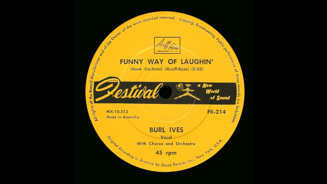 Funny Way Of Laughin’ - Burl Ives (Original Stereo)