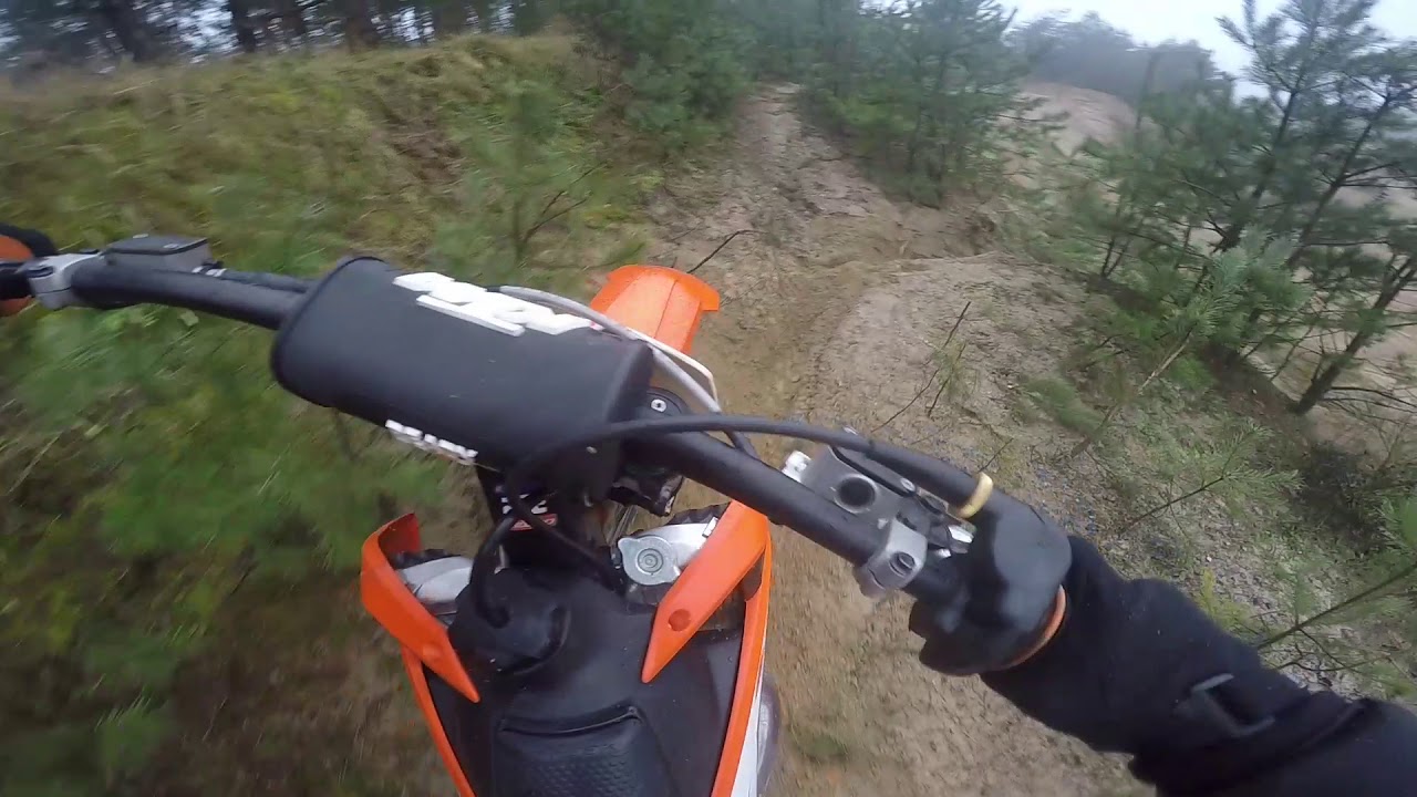 Przepalanie motoru ktm sx125 sylwestrowa jazda