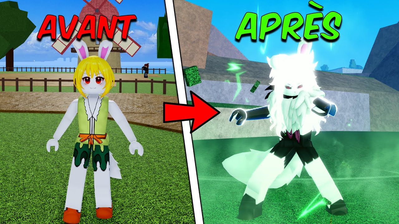 J'AI AWAK DE V1 A V4 LA MEILLEUR RACE DE BLOX FRUITS !