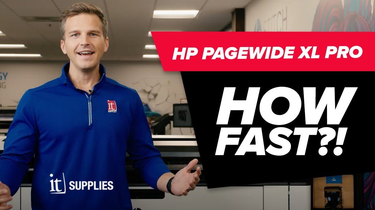 How Fast is the HP Pagewide XL Pro Printer | Let's Print 26 Posters and Find Out Ultimate Speed Test