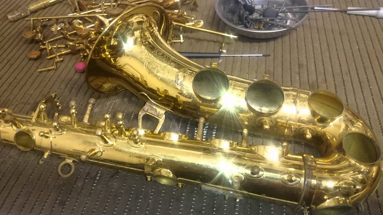 Reparatie saxofon alto Amati AAS 62