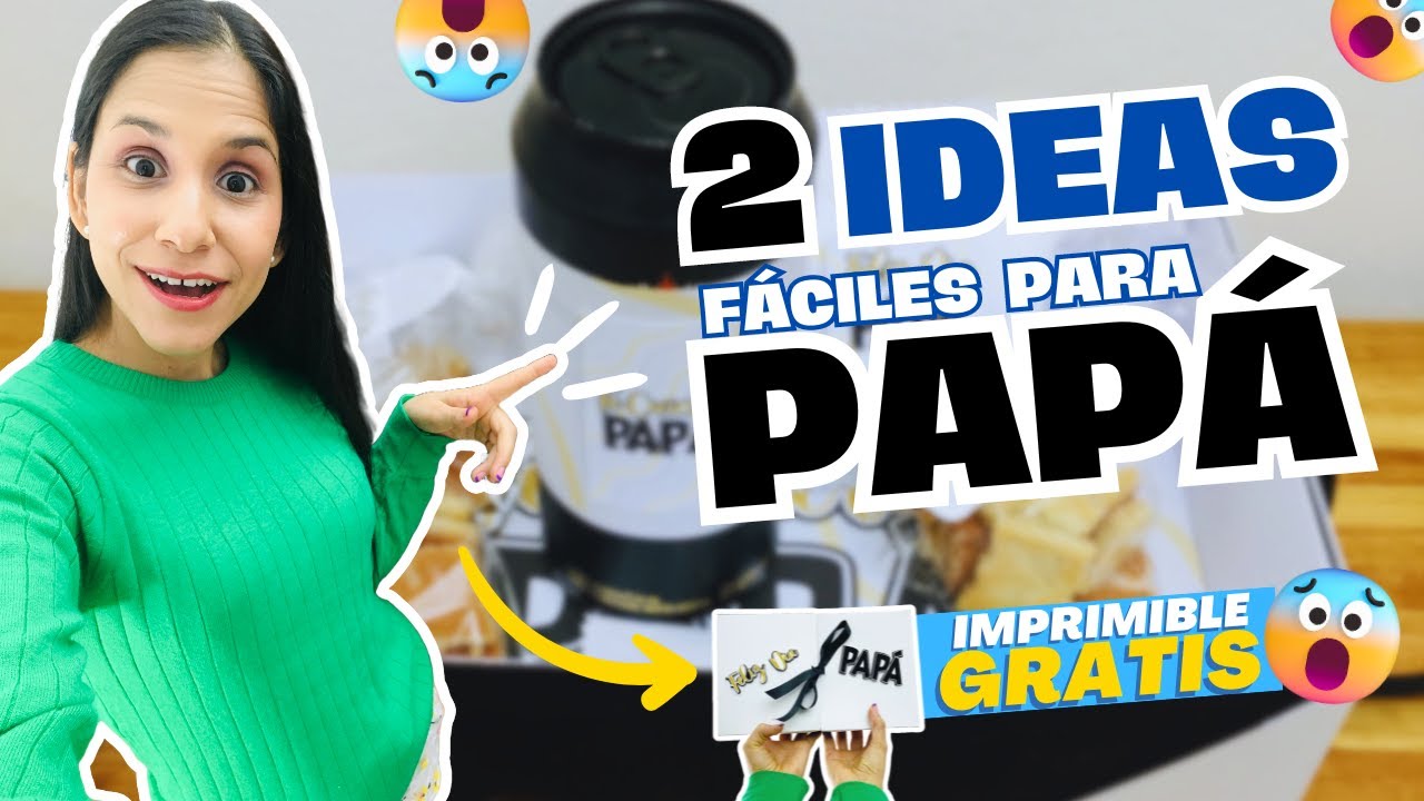 😱 CAJAS que se CONVIERTEN en MESAS para el DÍA del PADRE | REGALO FÁCIL | Molde GRATIS DIY Aixsa 😱
