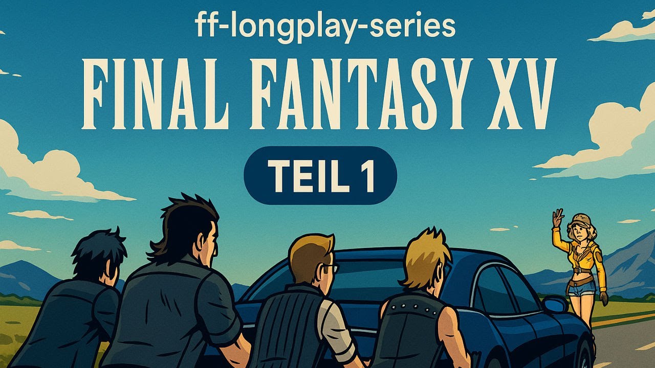 🔴 Final Fantasy XV Longplay [DE] | FF-Longplay-Series | Teil 1 – Autopanne & Roadtrip-Start