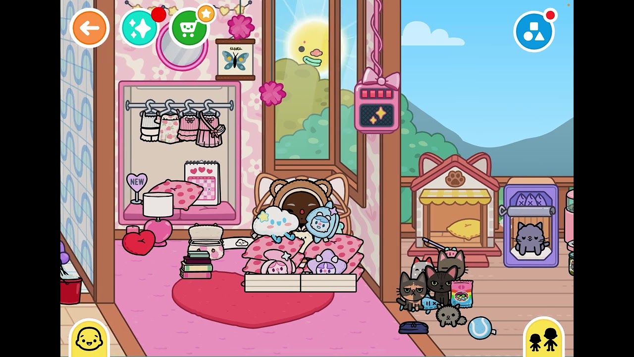 Default things to do with your toca boca character's watch the video and see what I mean 😉😉