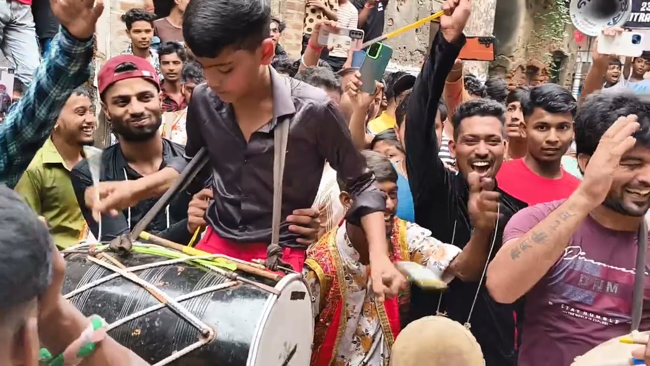 🤩😱 SHIBAJEE DANKA  VS  RAJ DHOL 😱🤩 || ❤️‍🔥 COMPITITION 🎯 2K24 🎯 JANMASHTAMI PUJA KATWA 🫣😵