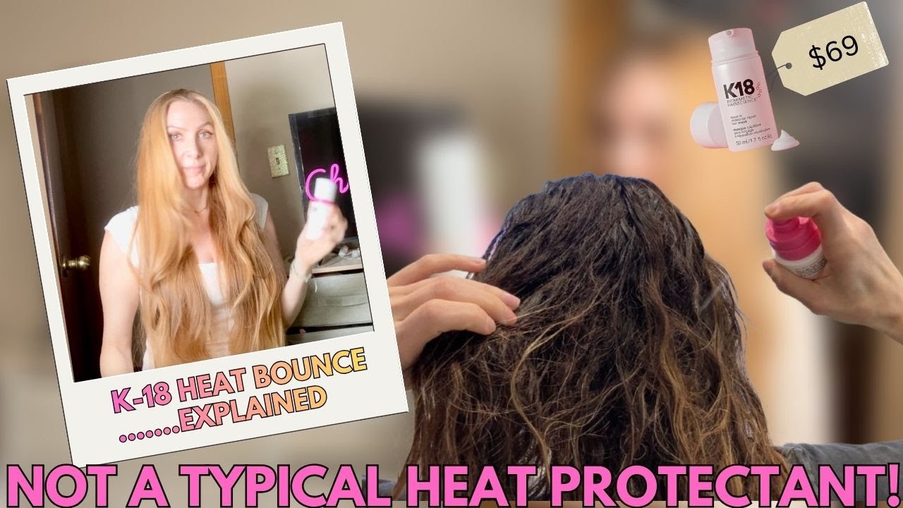 Действительно ли K18 HeatBounce™ восстанавливает волосы? 😮‍💨