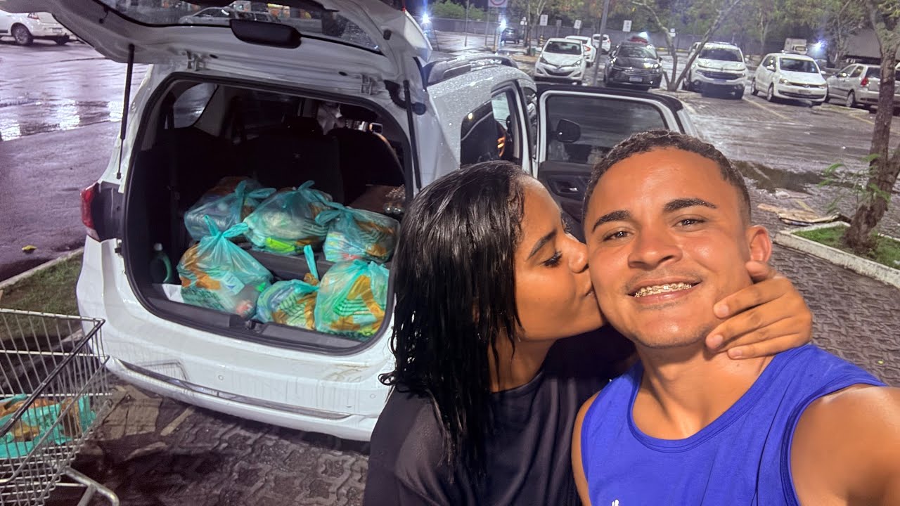 VLOG: FAZENDO COMPRA DO MÊS COM MINHA ESPOSA