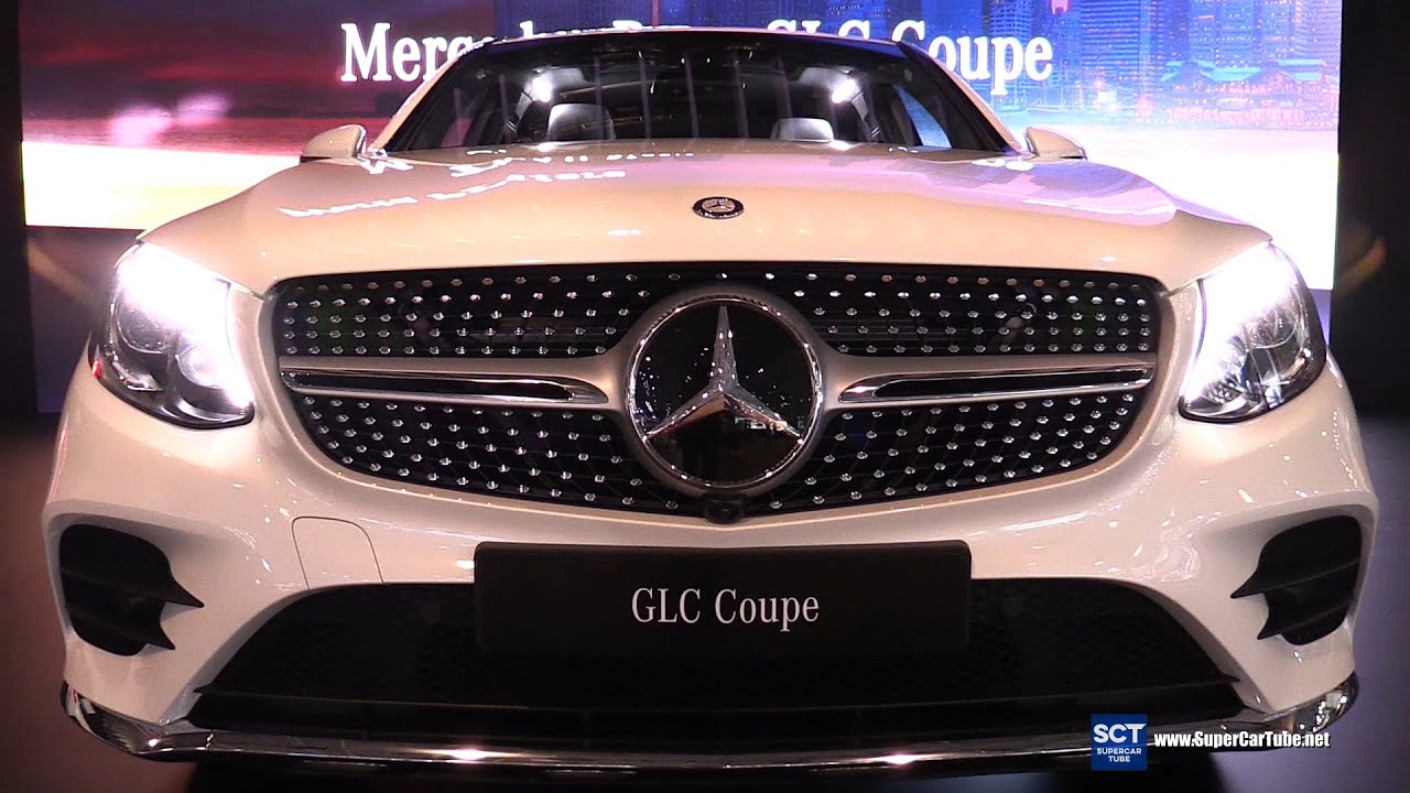 2017 Mercedes-Benz GLC Class Coupe - Exterior and Interior Walkaround - 2016 New York Auto Show