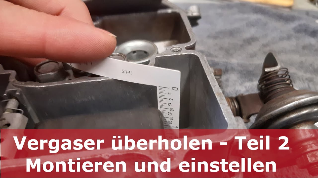 Vergaser überholen - Teil 2: Zusammenbau und Einstellung - Autolite 2100 2300 4100 Ford Mustang