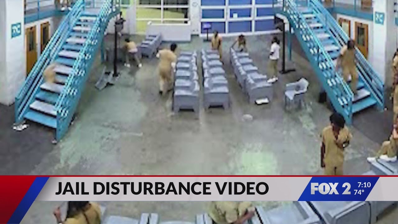 St. Louis County Justice Center inmate disturbance video released