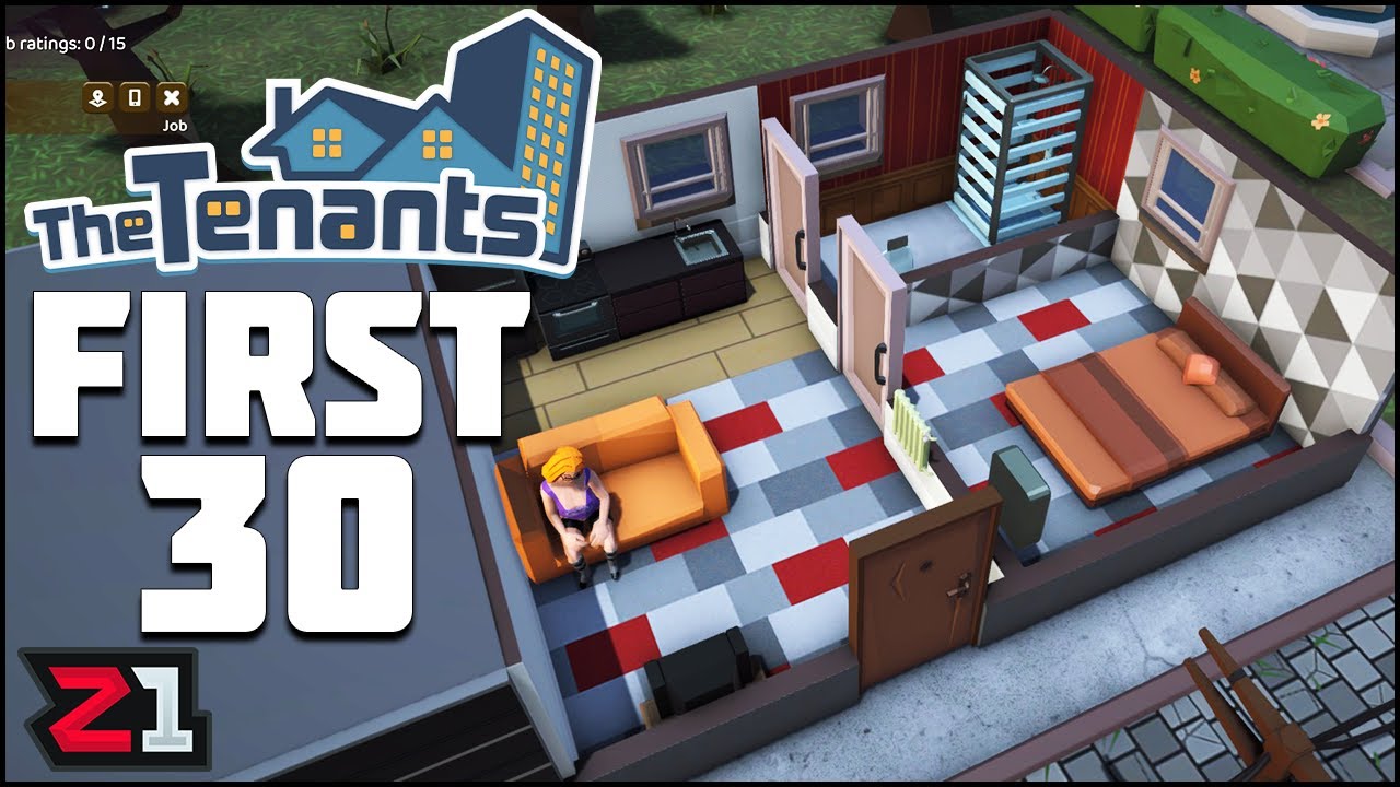 Becoming a SLUM LORD In The Tenants ! - First 30 - | Z1 Gaming