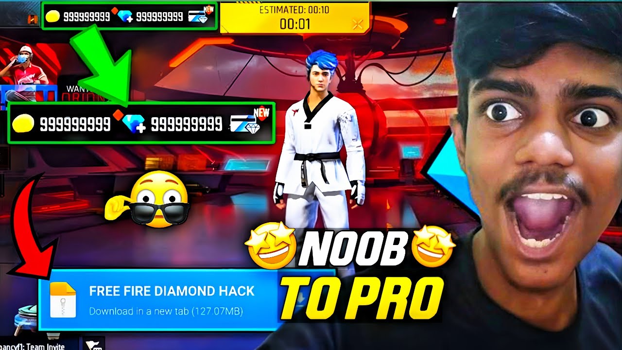 Noob To pro 🤑 spend 2000000💎 In New 1 1 Level 🆔 😱 How Many Skin Do I get?