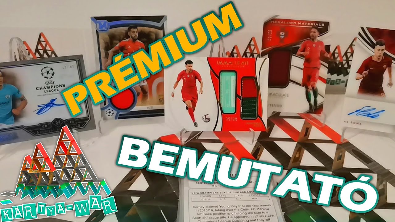 TOP 5 Prémium kártyás bemutató | Mezdarabos & Aláírt kártyák | Select & Prizm csillogósok