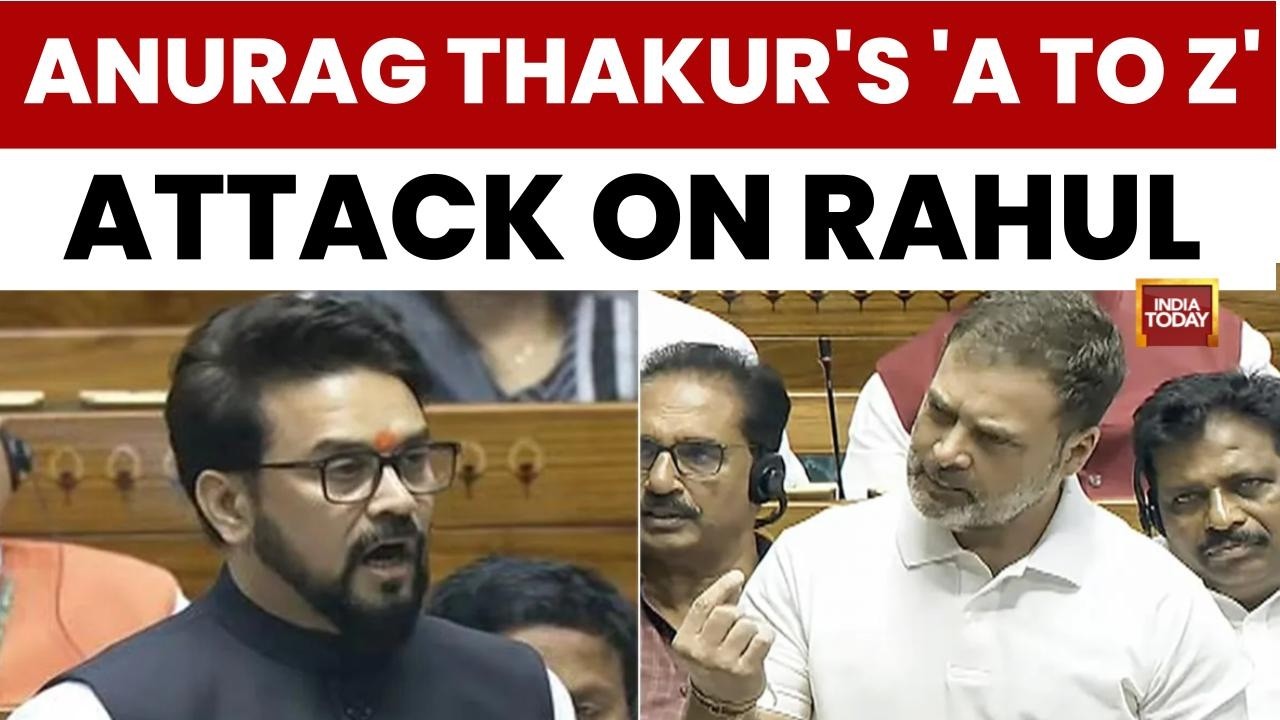 Anurag Thakur Slams Rahul Gandhi, Hails 'A to Z' Reforms in Budget 2025-26 | India Today News