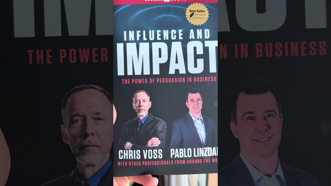 Best-seller.  Influence & Impact #linzoain #chrisvoss #nuncatemasnegociar
