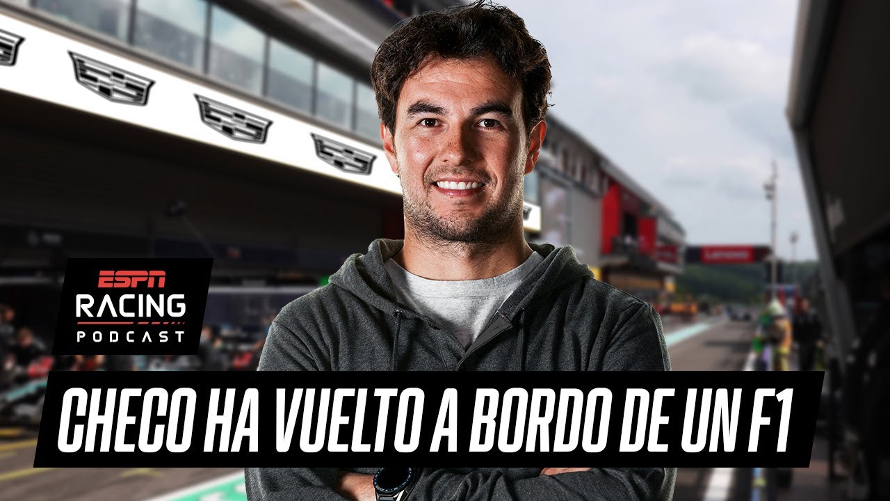 CHECO PÉREZ de VUELTA: Prueba el FERRARI SF-23 para Cadillac | F1 | Podcast ESPN Racing