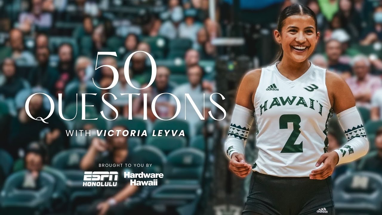 50 Questions with Victoria Leyva | UH Wahine Volleyball