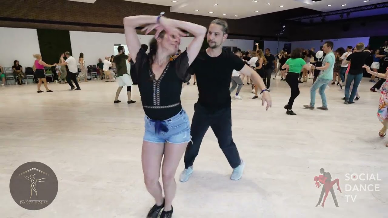 Laurenz Joos & Chloe Dawance - Mambo social dancing | Madrid Mambo y Nada Más 2024
