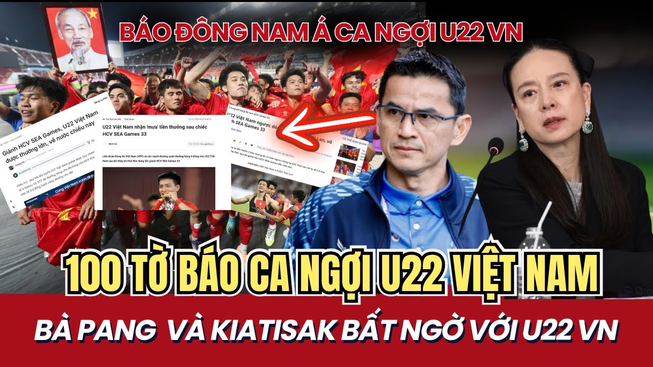 Cả Đông Nam Á "Ngả Mũ": U22 Việt Nam Vô Địch Thuyết Phục, Người Thái Tâm Phục Khẩu Phục