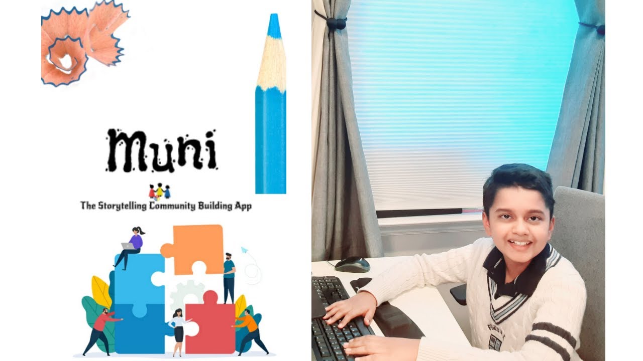 Muni - The Storytelling Community Building App | Created by Hari