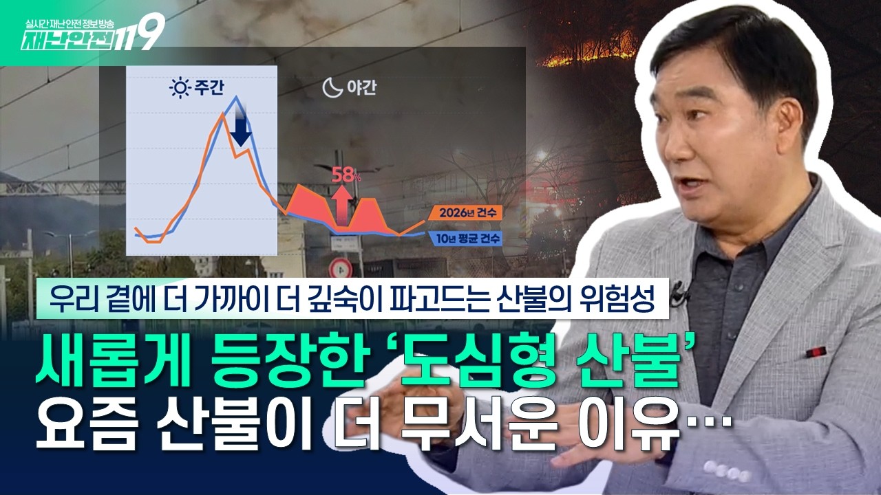 [안전톡톡⛑️] 요즘 산불이 더 무서운 이유···새롭게 등장한 '도심형 산불'의 위험성 | KBS Life 260305방송